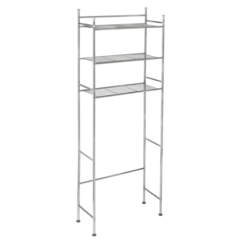 Honey-Can-Do BTH-05079 3-Tier Metal Bathroom Shelf Space Saver. 9.45 x 22.83 x 59.84. Chrome